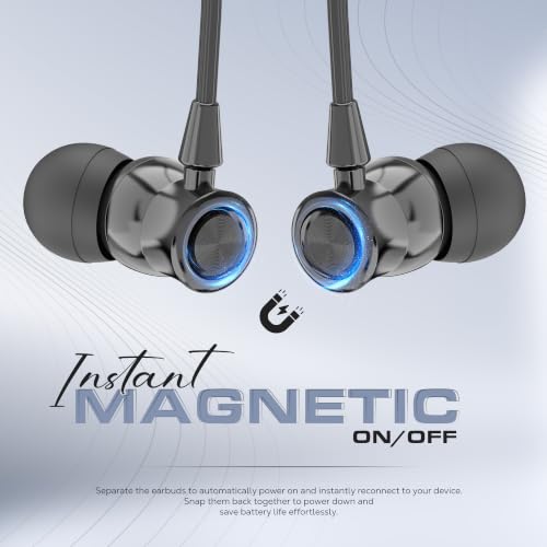 Image of Fairpick FP - NB017 Bluetooth Neckband, Chrome Black