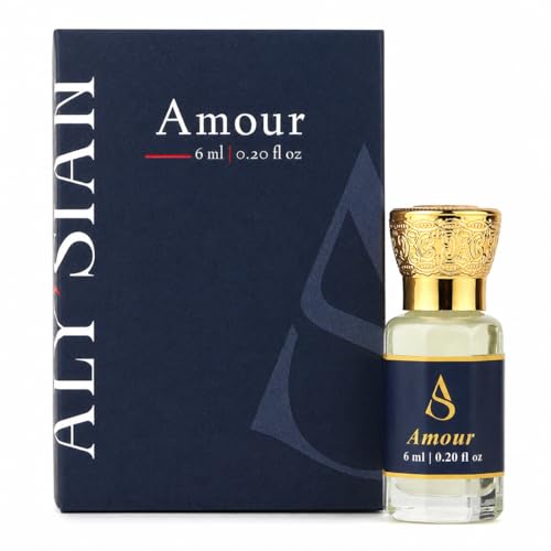 Image of ALY'SIAN AMOUR Luxury Attar Perfume Oil for Men Women 6ML Long Lasting Non Alcoholic Roll On Fresh Aromatic Fragrance Premium Blend Unisex Perfume Gift For Special Occasions