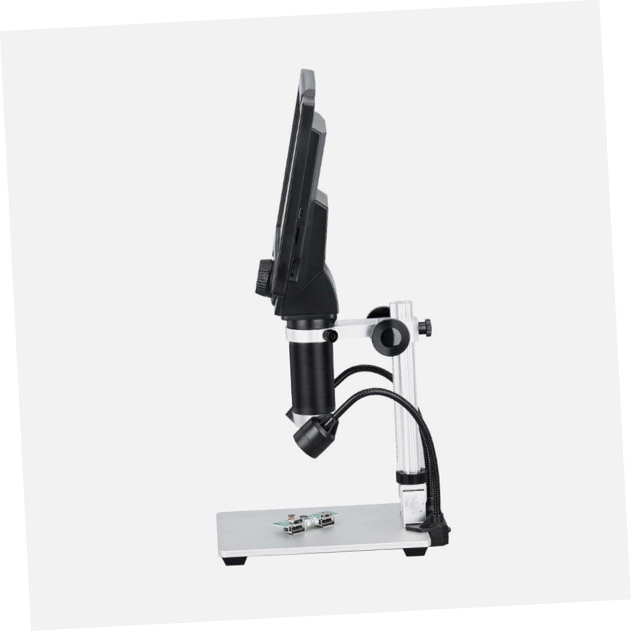 NUOBESTY Microscopio Digital con Pantalla LCD LED para Reparación Electrónica y Observación de Detalles