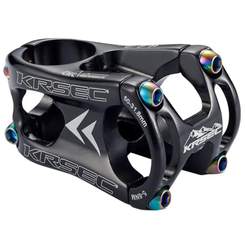 Mesa Bike Curta Para Guidão 31.8mm 50mm Mtb Enduro Freeride Downhill Cores (Preto)