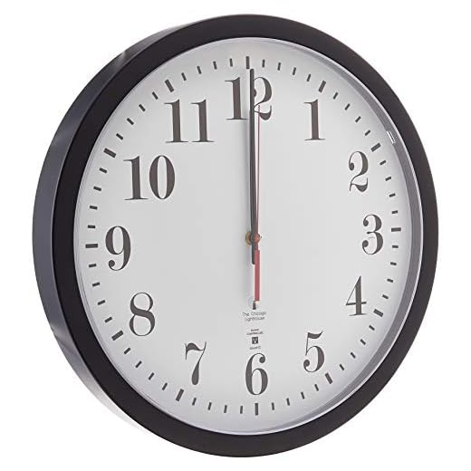Chicago Lighthouse 16.5" Atomic Wall Clock (ILC67403302)