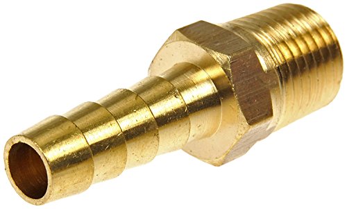 Dorman 785-414 Fuel Hose Fitting-Male Connector-5/16 In. x 1/4 In. MNPT Universal Fit