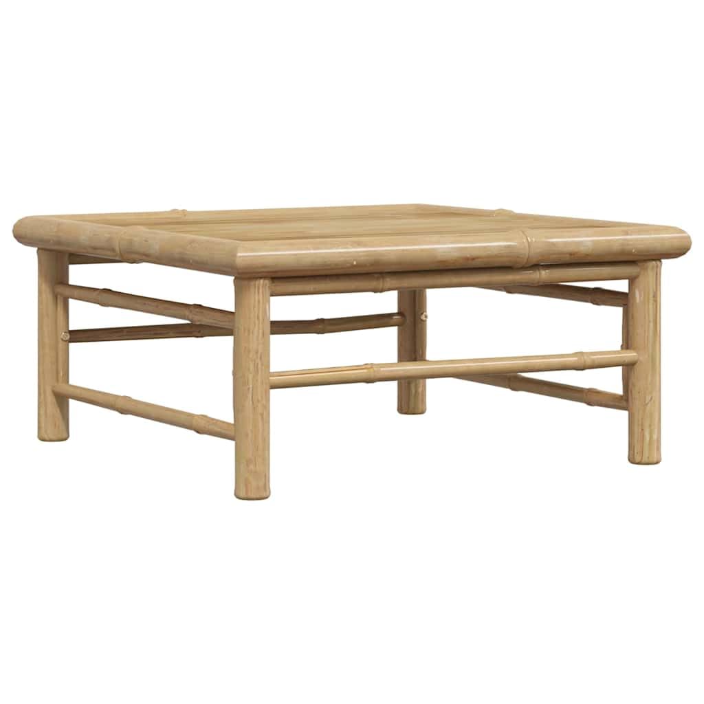 vidaXL Tavolo da Giardino 65x65x30 cm in bambù