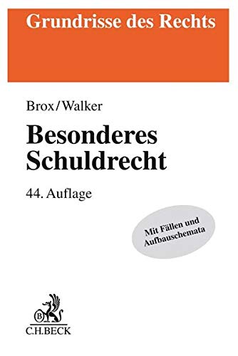 Besonderes Schuldrecht Besonderes Schuldrecht