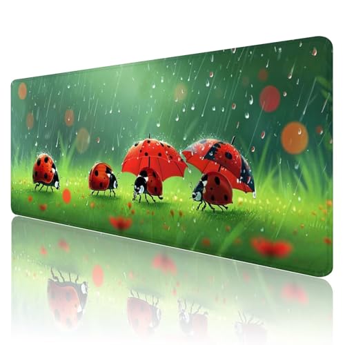 Tapis de souris gamer XXL 1200x600 mm bleu nuage imperméable