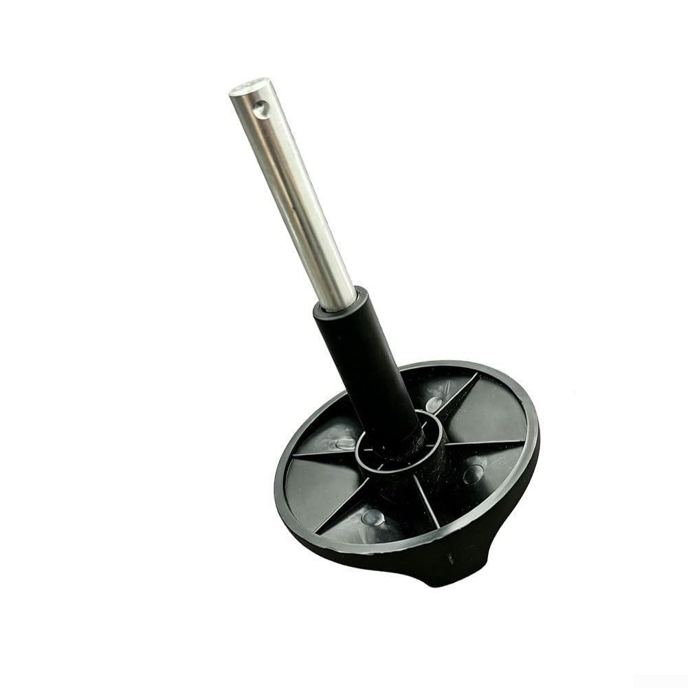 Asse ruota in metallo plastica 10 mm per ruote da barbecue da 7 pollici (30 | Design a installazione rapida, diametro 10 mm, adatto per ruote da 17,8 cm, nucleo in metallo, installazione senza soluzione