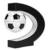 Soccer Decoeations - Magnetic Levitating Globe with LED Light, Cool Gadgets for Men Father Boys, Birthday Gifts for Kids, Floating Globe Desk Decor for Office Home(#1)