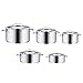 WMF Gala Plus - Set de 5 ollas, acero inoxidable