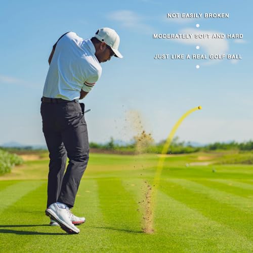 Foam Golf Practice Balls 12 Pack or 24 Pack, Realistic Feel and Limited Flight Golf Balls for Indoor or Outdoor - Image 6