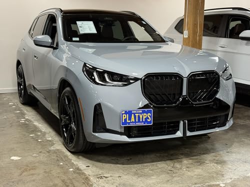 Image of CravenSpeed Platypus License Plate Mount Compatible with BMW X3 2025-2026 [G45] | No Drilling | Installs in Seconds | Made of Stainless Steel & Aluminum | Made in USA