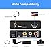HDMI ARC Audio Extractor, 192KHz HDMI ARC Audio Adapter Converter Splitter to Optical TOSLINK SPDIF + RCA L/R+ Coaxial and Analog 3.5mm Stereo for Soundbar HDTV Speaker Headphones Amplifier