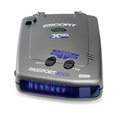 Escort Passport 8500 X50 Radar and Laser Detector (Blue Display) (Renewed)