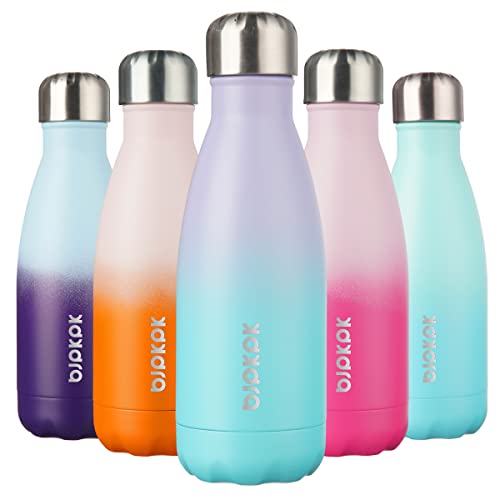 Image of BJPKPK 12 oz Small Insulated Water Bottle, Stainless Steel Leak Proof Flask