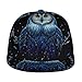 Fashionable Baseball Cap Fantasy Beautiful Owls Art Dad Hat for Men and Women, Relaxed Fit Breathable Moisture Wicking Sports Cap Headwear