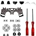 Timorn Ersatzteile L1 R1 L2 R2 Trigger Tasten Teile mit Federn oder Gummi leitende Auflage innere Rahmen Interne Support Tri-Wing Kreuz Schraubenzieher für Playstation 4 PS4 Wireless Controller 1Satz