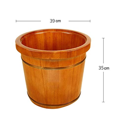 Cubeta de masaje para pies de madera 39x35 cm miniatura 3