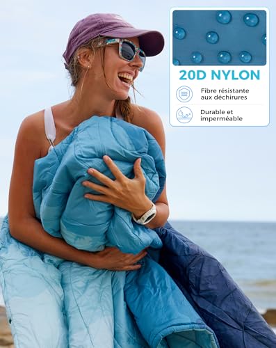 Couverture de camping pliable légère KingCamp couverture thermique extérieure