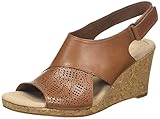 Sohle: Gummi Clarks Damen Lafley Joy Slingback Sandalen, Braun (Tan Tan), 38 EU
