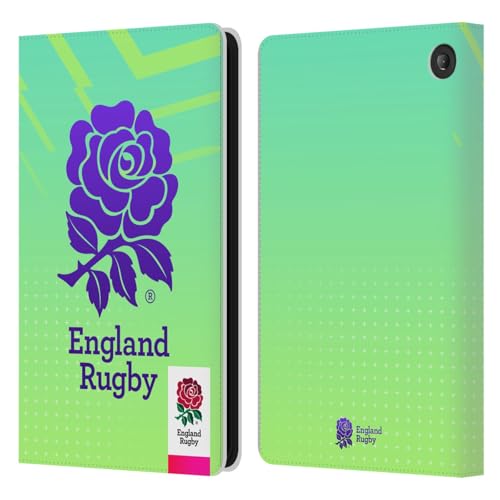 Protégez votre Fire 7 2022 avec l'étui Angleterre Rugby anti-rayures en cuir