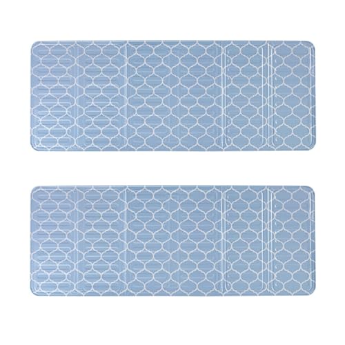 Healeved Placas Protectoras de Aluminio para Cocina Gas, 2piezas Resistentes al Calor y Anti Salpicaduras de Aceite, Deflectores Plegables para Fogones de Gas