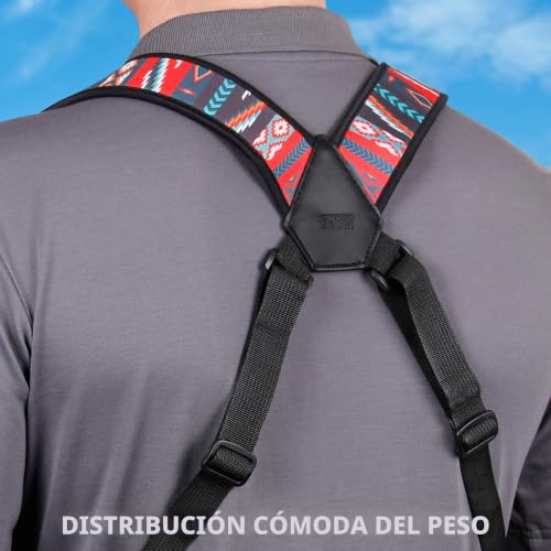 Arnés de cámara DSLR para evitar dolor de cuello en fotografía 4