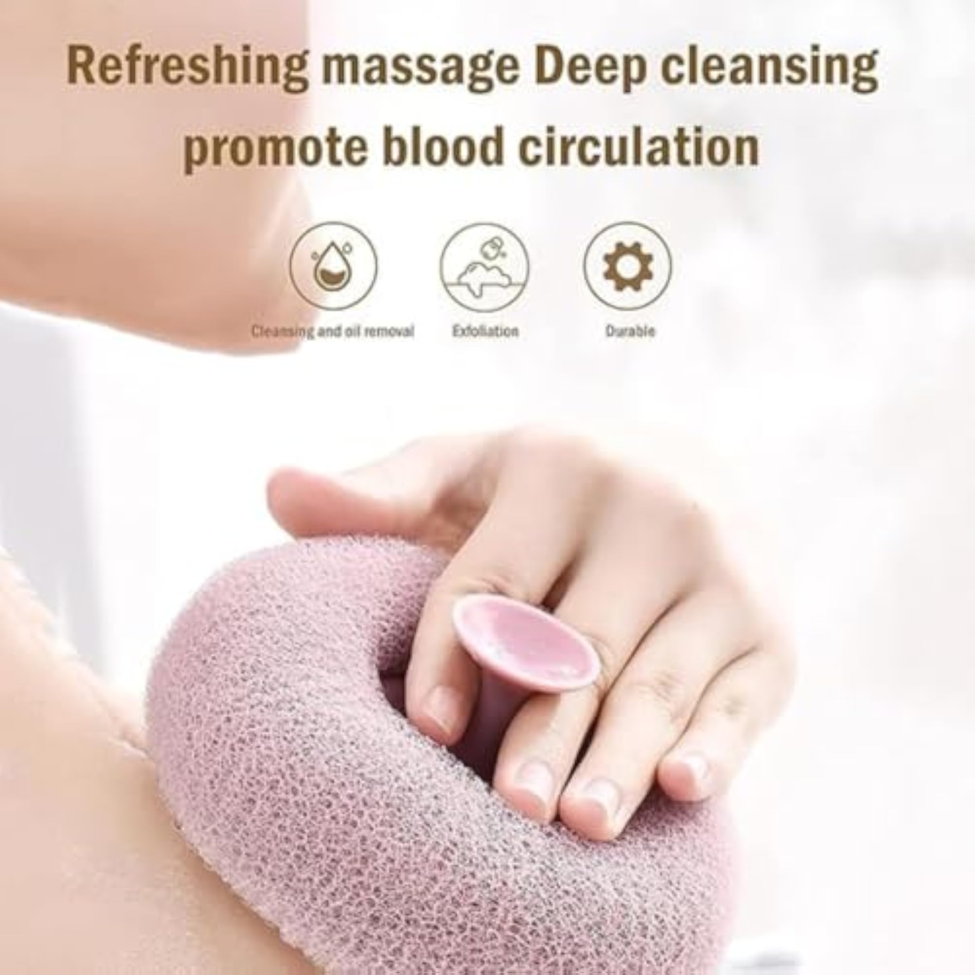 Bath Loofah for Women & Men, Body Loofah
