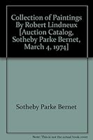 Collection of Paintings By Robert Lindneux [Auction Catalog, Sotheby Parke Bernet, March 4, 1974] B000AV2QY2 Book Cover