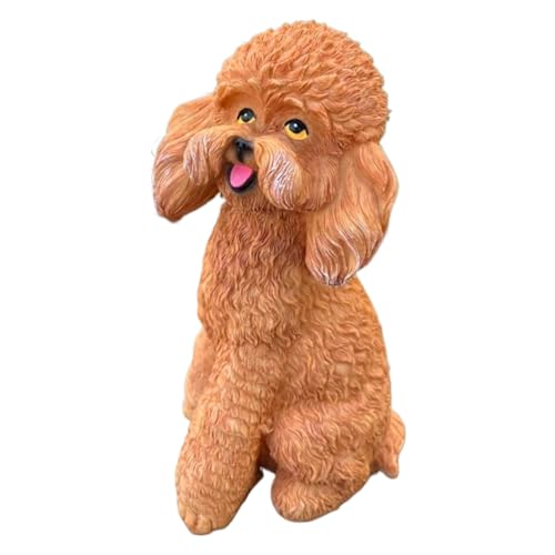 Statues de chien résistantes aux intempéries pour déco de porche - 2