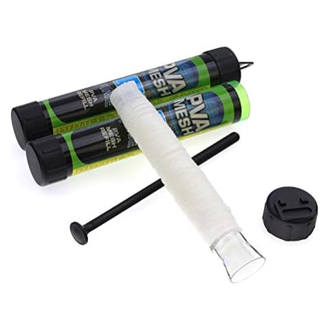 Urisgo Fishing Mesh Bag Fishing Net Soluble Wide Mesh Refill PVA Carp Fishing Mesh Refill Fishing Bag Accessories Tools Cover