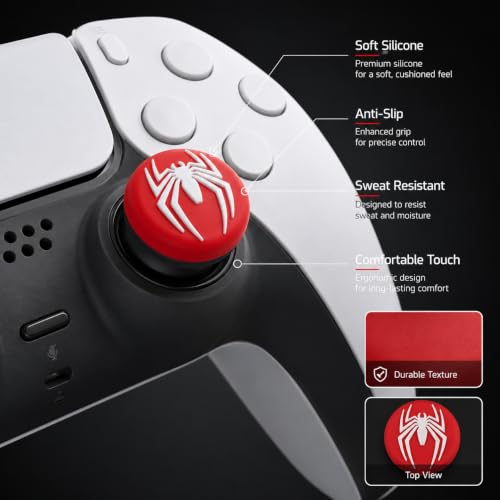 Image of 8Pcs Controller Thumb Grip, Controller Thumb Grips, PS5 Joystick Thumb Grip, for Thumb Grip Caps Compatible