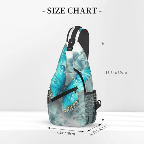 Man's Cross Chest Bag Diagonally Sling Backpack Shoulder Bag miniatura 3