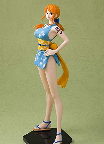 Amazon Co Jp ワンピース Glitter Glamours Nami Wanokuni Style ナミ フィギュア 全2種セット A 通常カラー 水色 Ver B レアカラー 紺色 Ver ホビー