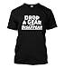 HAASE UNLIMITED Mens Drop A Gear And Disappear T-shirt (Large, BLACK)