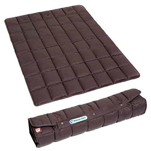 Doctor Bark Portable Hundedecke, praktische Reisedecke, Allergiker geeignet - waschbar bei 95°C Größen erhältlich
