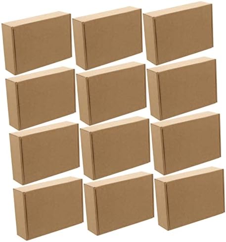 HOMSFOU 50 Piezas Cajas de Cartón Plegables para Mudanzas y Almac...