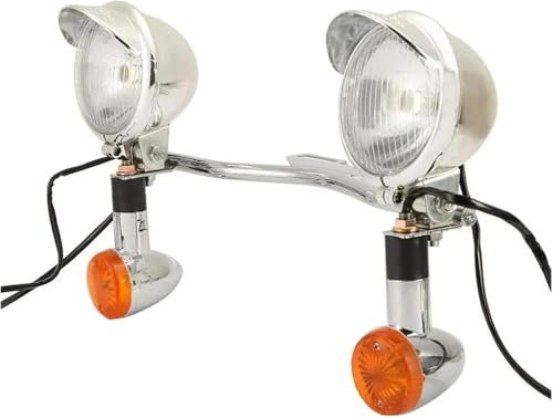 Luz de paso para motocicleta universal de 12V ideal para rutas nocturnas y custom