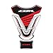 Protection Réservoir 3D Motorrad Tank Pad Protector Aufkleber Aufkleberkoffer für CBR600 CBR600RR CBR900RR CBR1000RR CBR Tankpad-Aufkleber. (Color : Black)