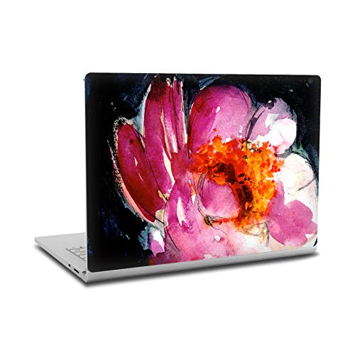 Autocollant vinyle pivoine Microsoft Surface Book 2 protection PC
