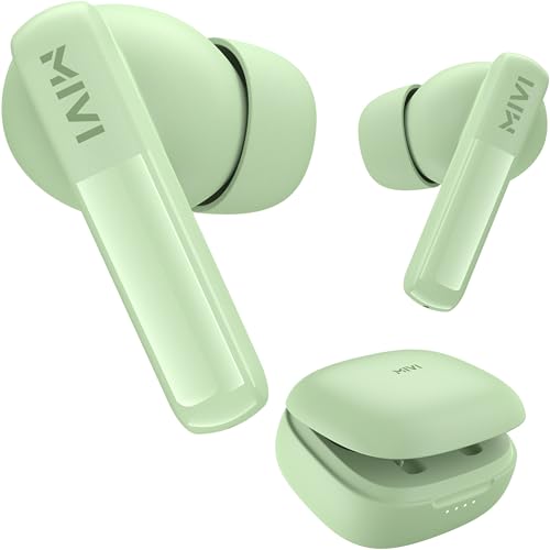 Mivi DuoPods Echo Green Earbuds Sage Green - Image 2