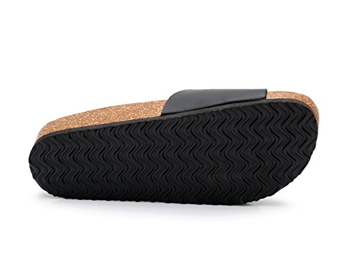 WTW Women's Cork Footbed Sandals Cow Suede Slide Sandals for Women with Adjustable Strap Buckle Open Toe Beach Sandals by WTW - Used condition - Image 7