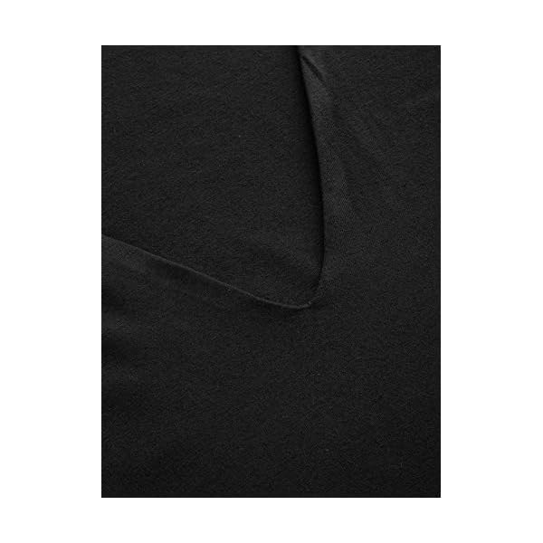 Verdusa-Womens-V-Neck-Long-Sleeve-Bodysuit Verdusa Women's V Neck Long Sleeve Bodysuit Top Black M