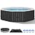 Inflatable Hot Tub, 4-6 Person Polygon Portable Blow Up Hot Tub, Leak-Proof PVC Outdoor Spa with 130 Strong Air Jets, Heater Pump and Insulated Cover, 77” X 77”X 25”
