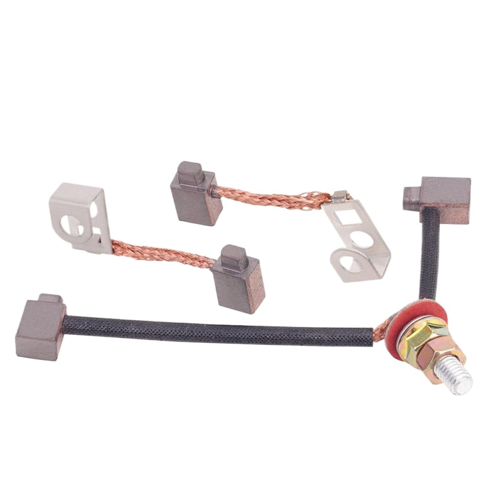Kit de balais de charbon de moteur de générateur de démarreur de moto, Compatible avec 32-098-01 32-098-01S 32-098-03 32-098-03S 32-098-04 32-098-04S