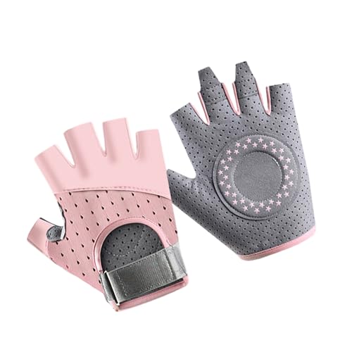 Wsdsgz Guantes deportivos al aire libre, gimnasio, ejercicio, muñequera, guantes de ciclismo, antideslizantes, para hombres y mujeres, guantes de fitness de medio dedo, guantes de entrenamiento