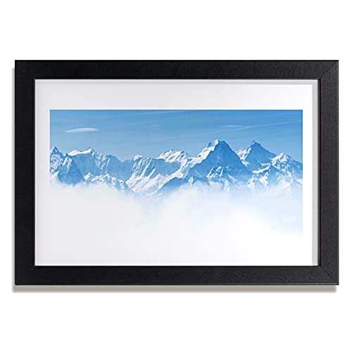 Affiche encadrée 30x20 cm cadre en MDF premium image paysage de montagne Tulup