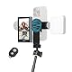 SMALLRIG Wireless Monitor, Magnetischer Selfie Monitor für iPhone/Android, Telefonmonitor mit Blitzschuh,Schnellhalterung für MagSafe, 3 Stunden Akkulaufzeit, 10 m Reichweite – 4851B