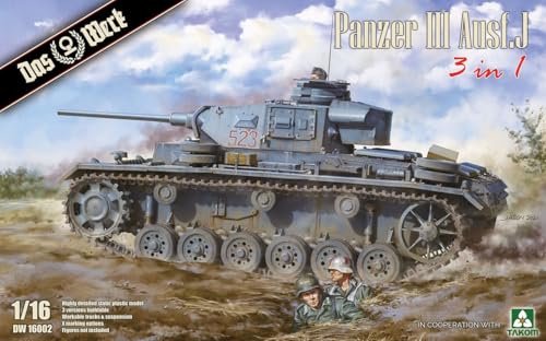 Panzer III Ausf. J Das Werk 16002 maquette char allemand 1/16 militaire