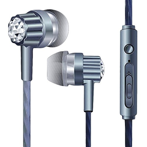 OHQ Auriculares EstéReo Intrauditivos De 3,5 Mm para Auriculares Universales con MicróFono para TeléFono Celular Auricular Bluetooth Cargador Linea De Datos