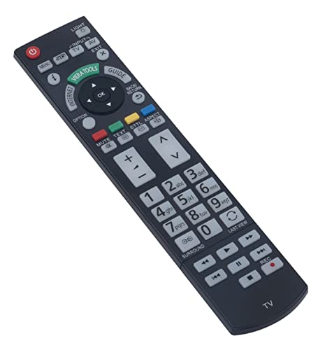 N2QAYB000715 VINABTY Replaced Remote Fit for Panasonic Plasma Television TX-P42GT50E TX-P50GT50E TX-P50VT50E TX-P55VT50E TX-P65VT50E TX-P50VT50Y TX-P55VT50Y TX-P65VT50Y - Image 2