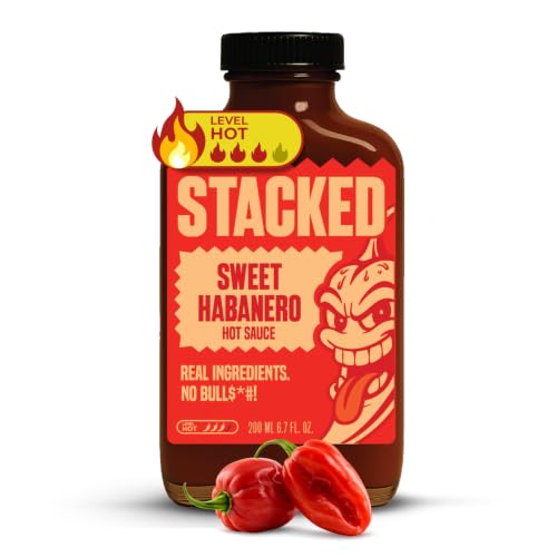 Stacked Hot Sauce, Sweet & Spicy Gourmet Pepper Sauce |